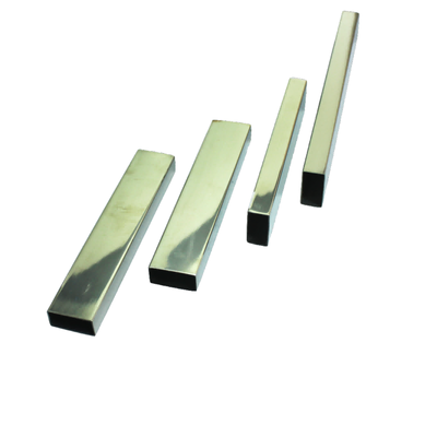 لوله مستطیل شکل فولاد ضد زنگ کوچک 4x5-5x25mm دیوار نازک SS201 304 316 | VVINSCO
