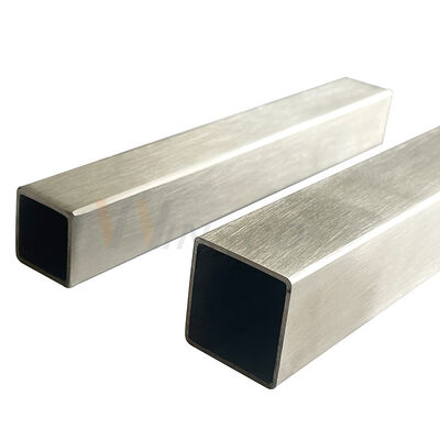0.6mm-3.5mm ضخامت آینه سطح ساتن 201 304 316 درجه 30mmx30mm فولاد ضد زنگ لوله مربع