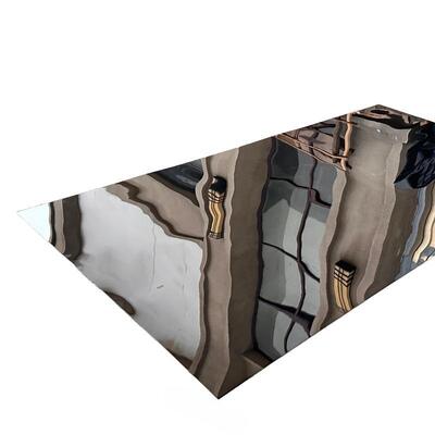 صفحه ی فولادی رنگ آمیزی PVD 8K Mirror Base Vacuum304316 درجه