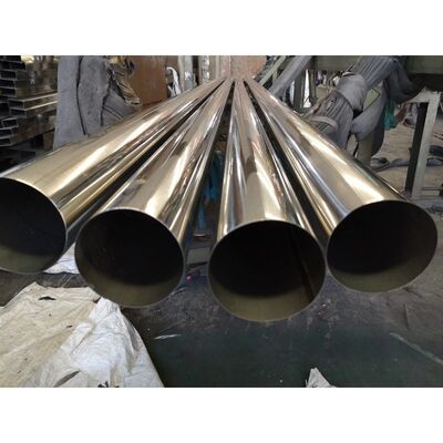 Bright Polished Stainless Steel Tube and Pipe in Round and Square Shapes AISI 201 304 from Manufacturer