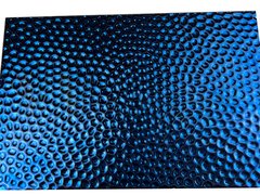 ورق چکشی آینه تیتانیوم آبی SS 8K